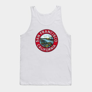 1940's Fisherman's Wharf San Francisco Tank Top